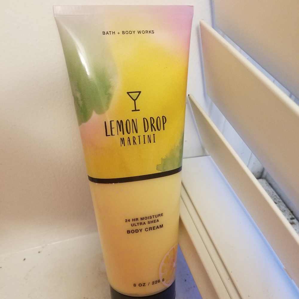 Bath and Body Works Discontinued Scent: Lemon Drop Martini Body Cream
